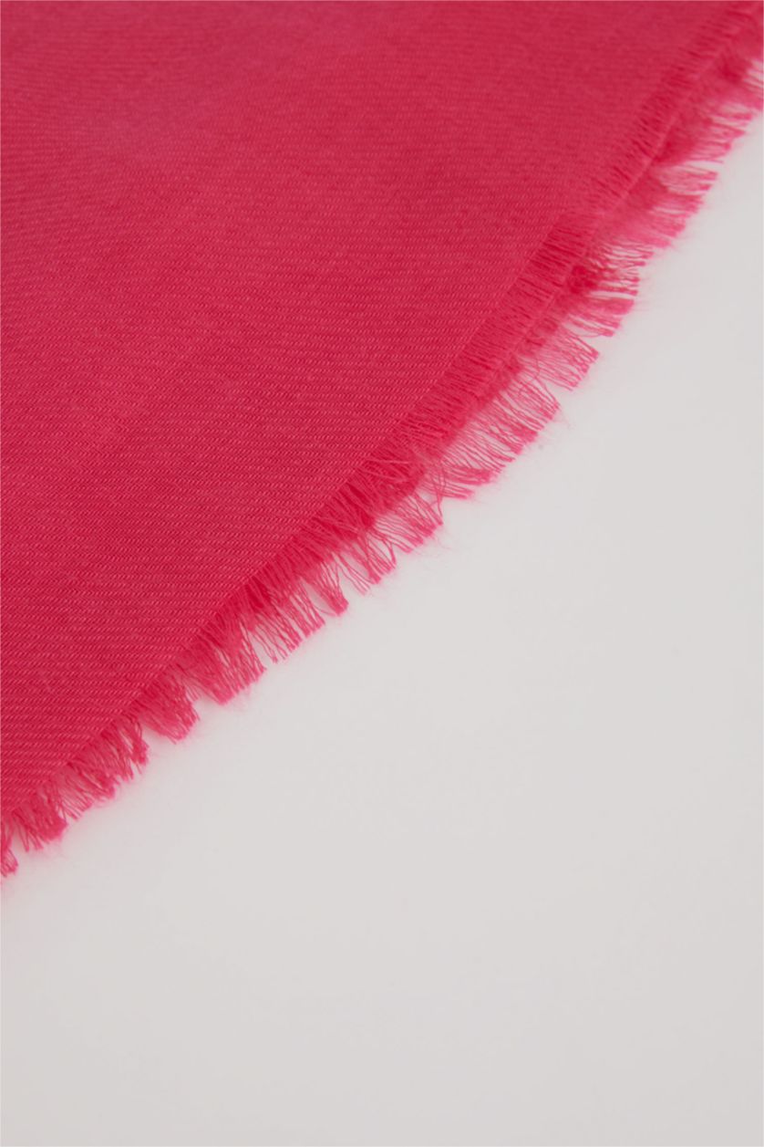 Woman Pink Woman Shawl