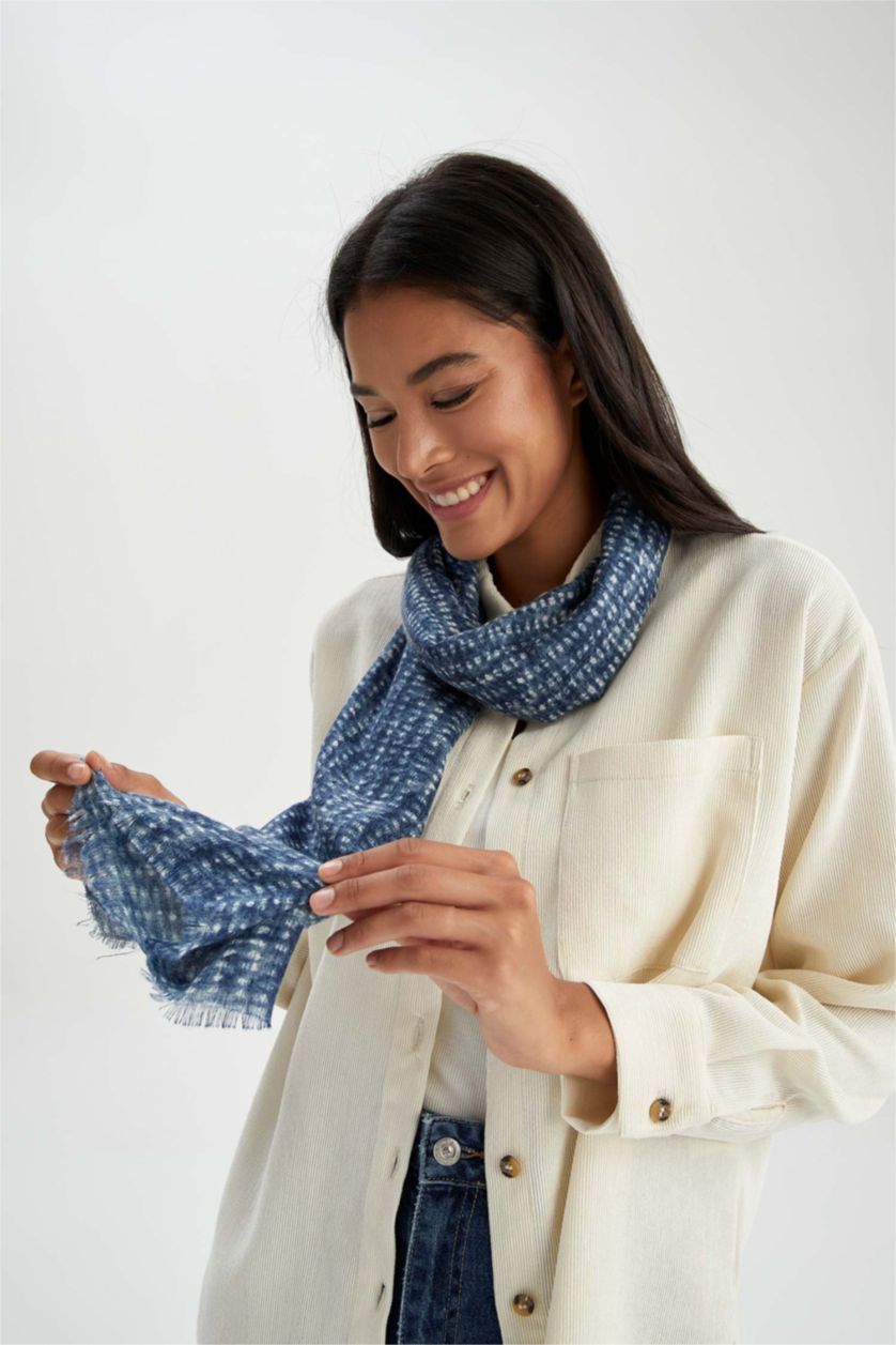 FEMME Marin Châle à motifs pour femmes