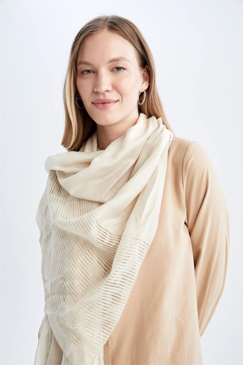 FEMME Beige Châle femme