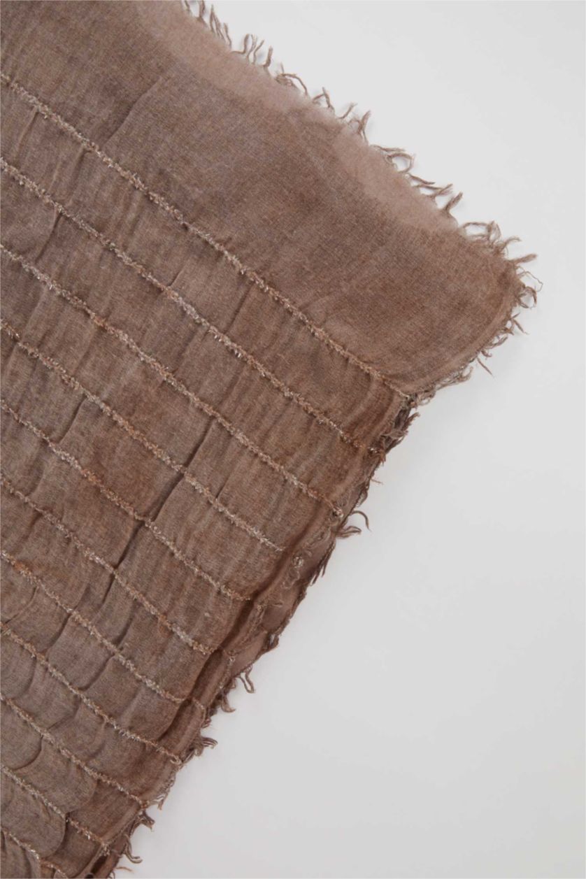 WOMAN Light Grey Woman Shawl