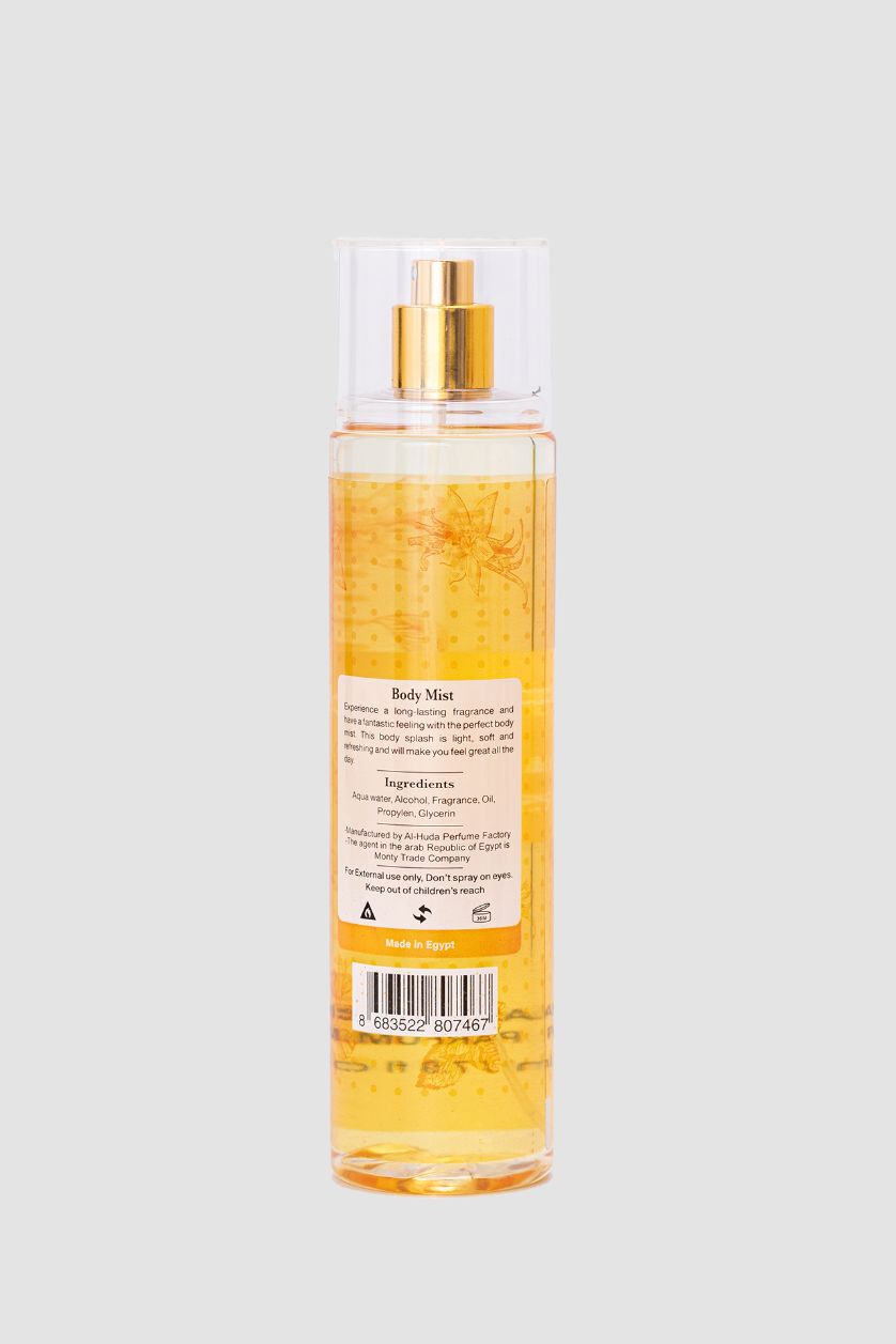 WOMAN أصفر فاتح Elegant-Fashion Girl Aromatic Body Spray 250 ml