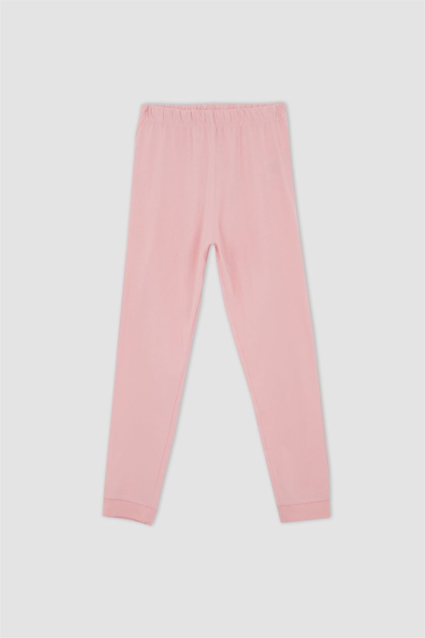 GIRLS & TEENS Pink 2 piece Knitted Pyjamas