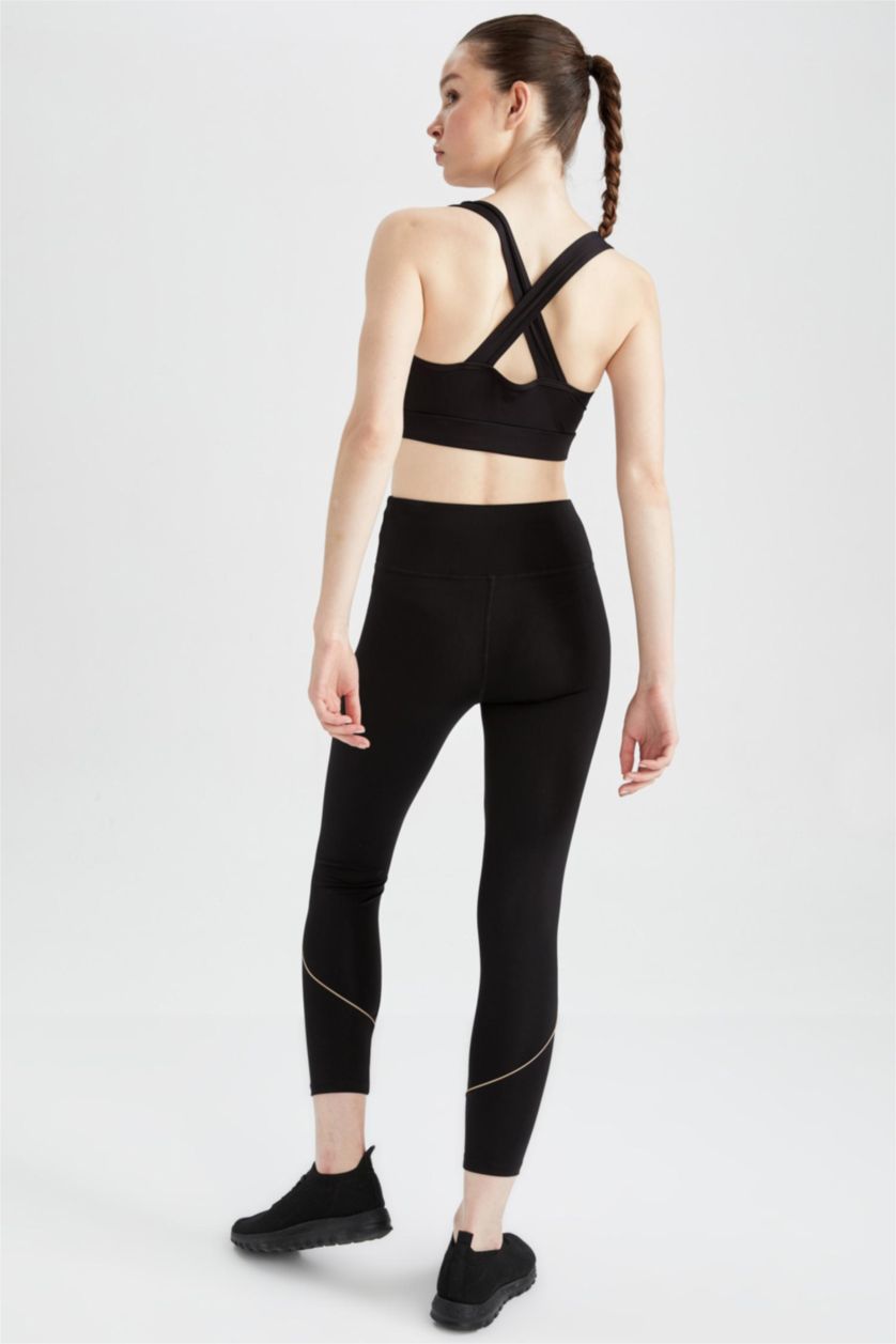 WOMAN Black Defacto Fit NBA Chicago Bulls Leggings