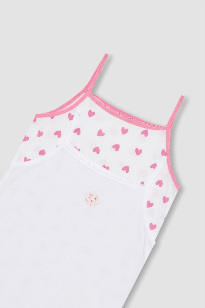 GIRLS & TEENS White Girl 2 piece Regular Fit Tank Top