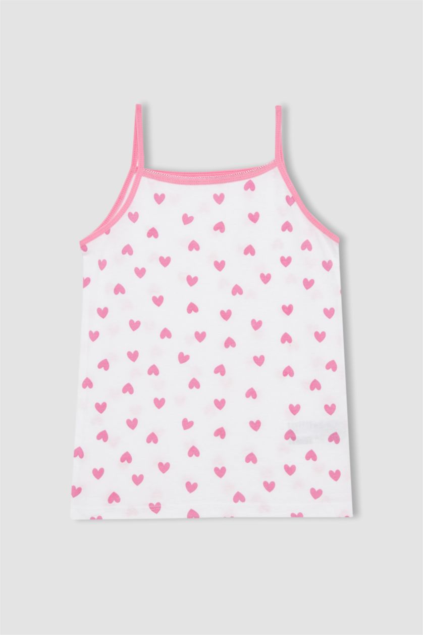 GIRLS & TEENS White Girl 2 piece Regular Fit Tank Top