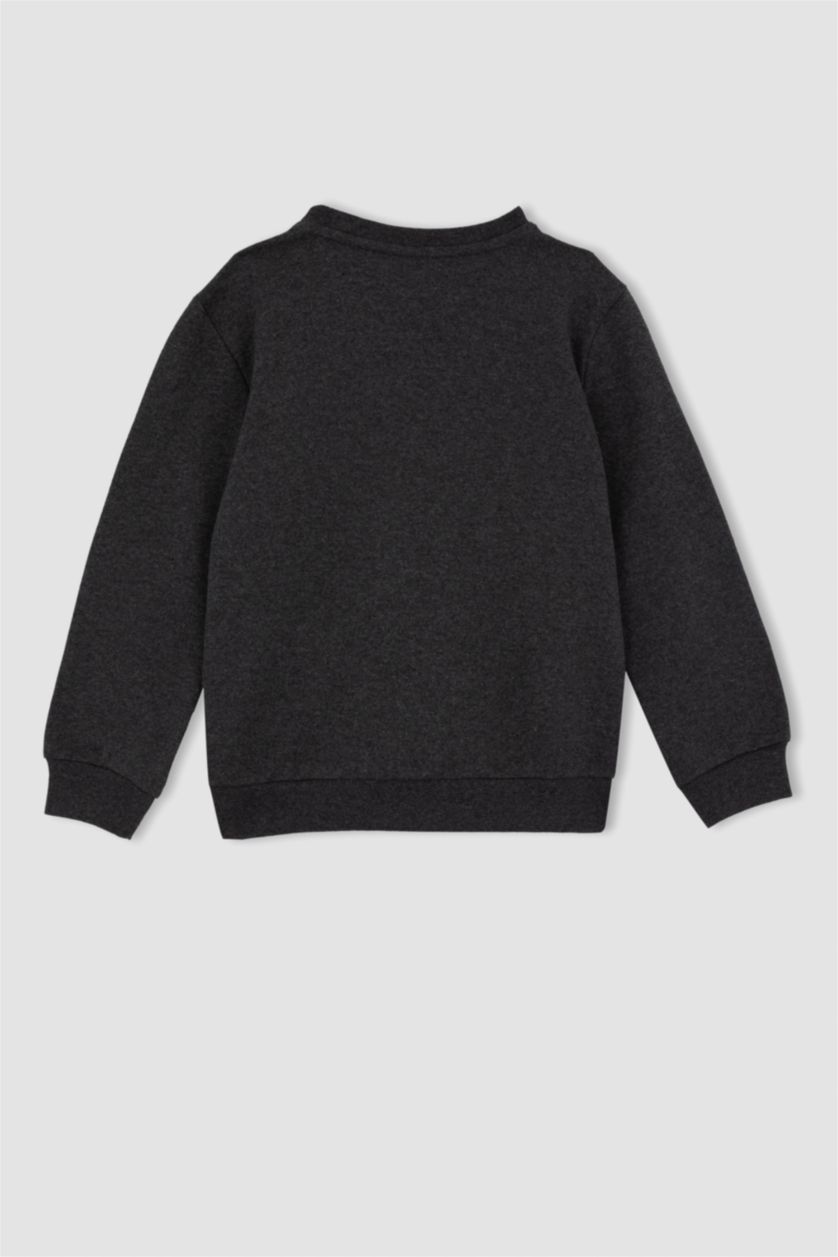 GARÇONS Anthracite Ensemble En Tricot Manche Longue 2 Garçon