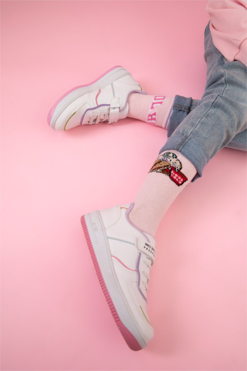 Қыздар Және Жасөспірімдер Ақ/Күміс Қыздарға кроссовка