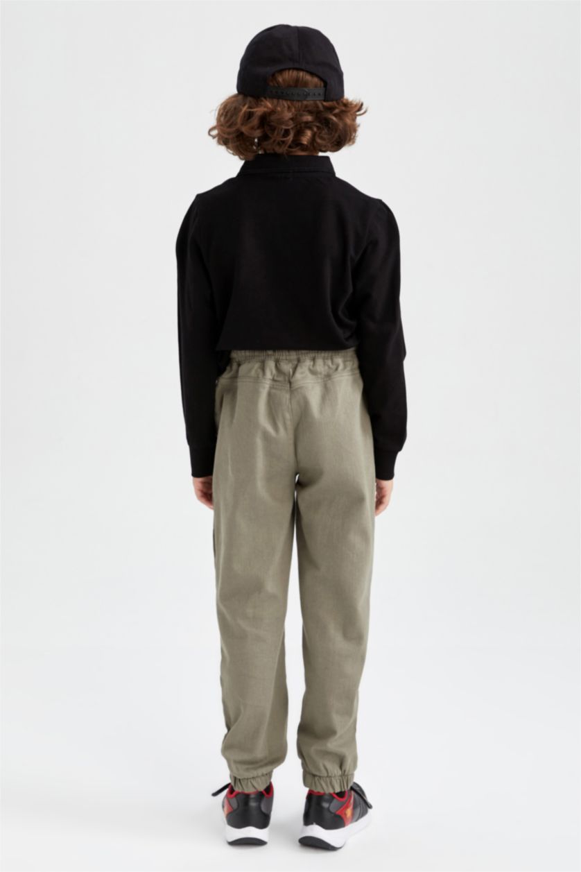 BOYS & TEENS Light Khaki Boy Jogger Trousers