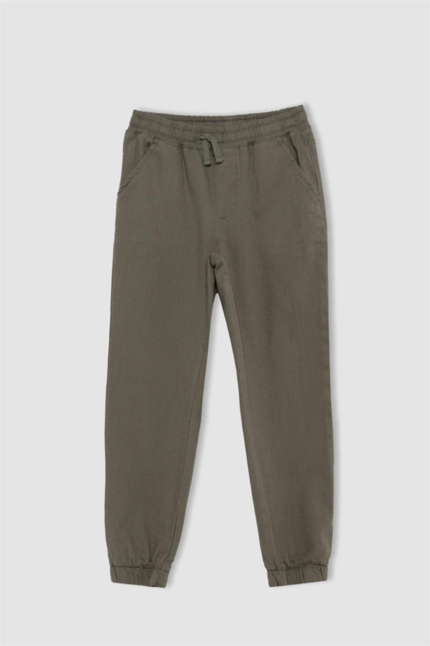 BOYS & TEENS Light Khaki Boy Jogger Trousers