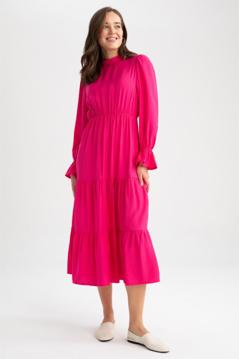 Woman Fushsia Dress