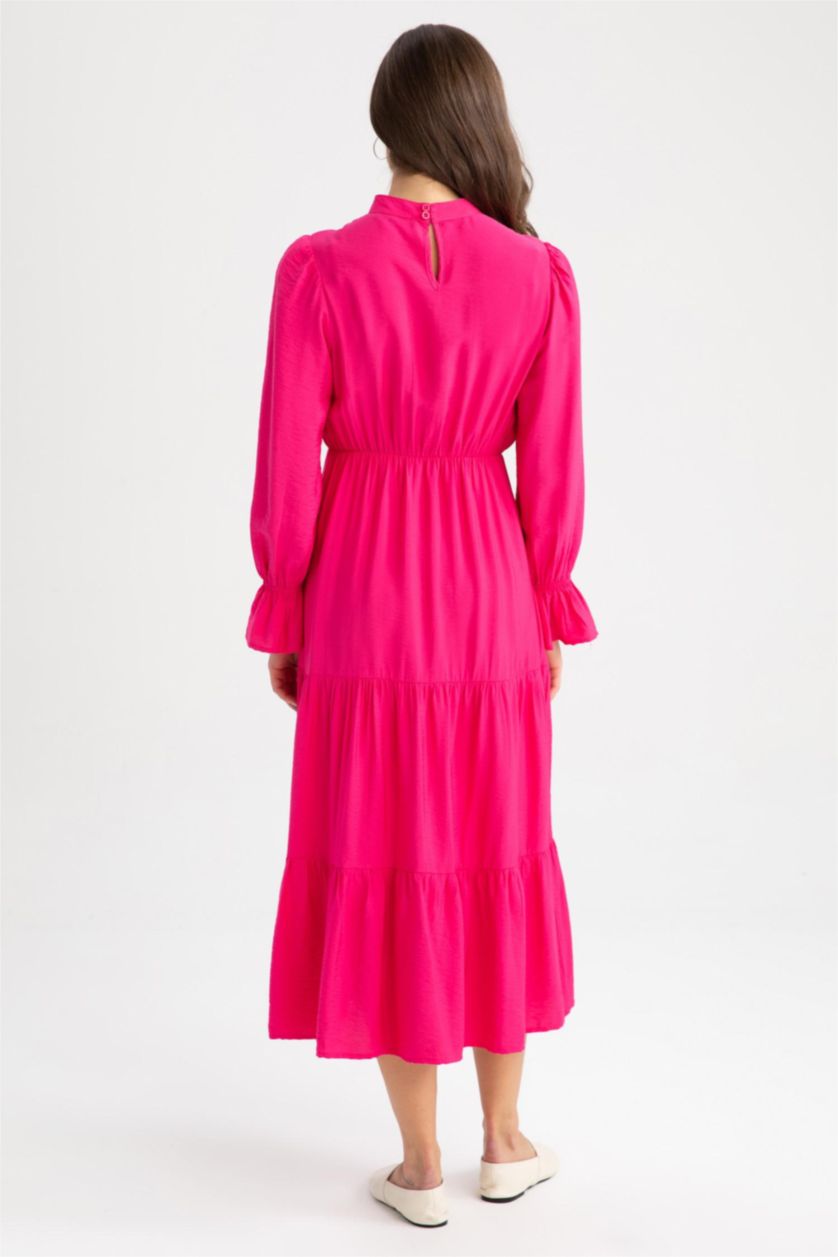 Woman Fushsia Dress