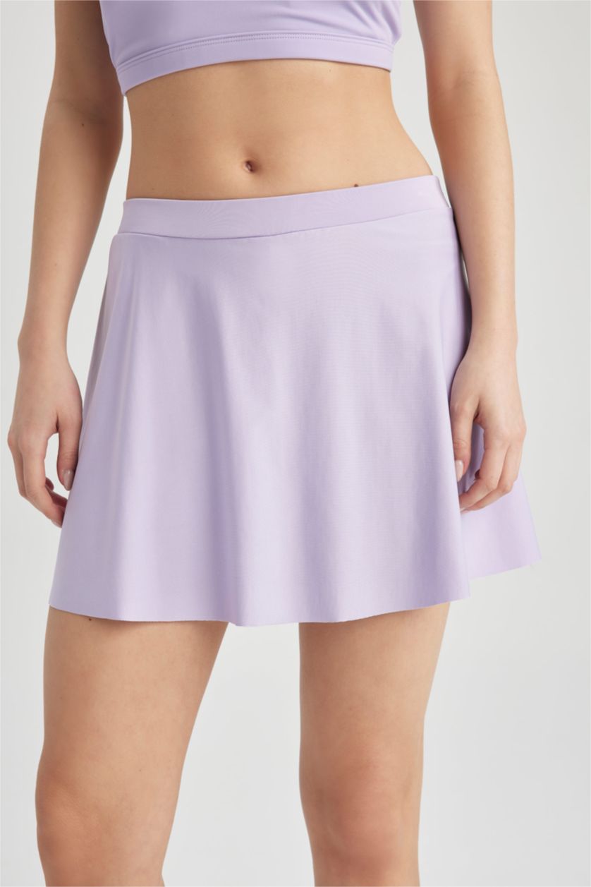 Kadın Lila Fall in Love Plaj Eteği