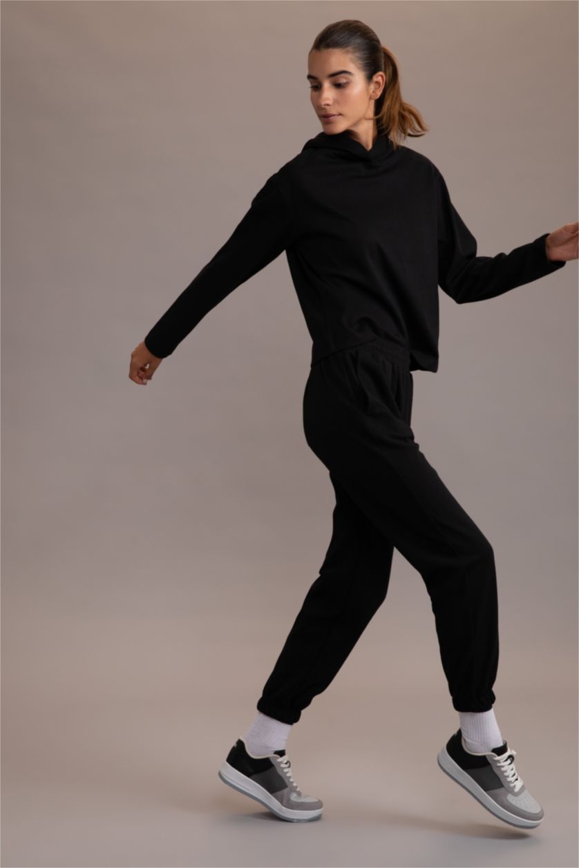 WOMAN Black Standard Fit Double Pocket Trousers