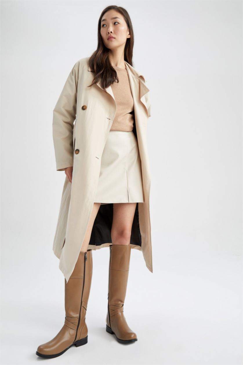 WOMAN Sand Trenchcoat