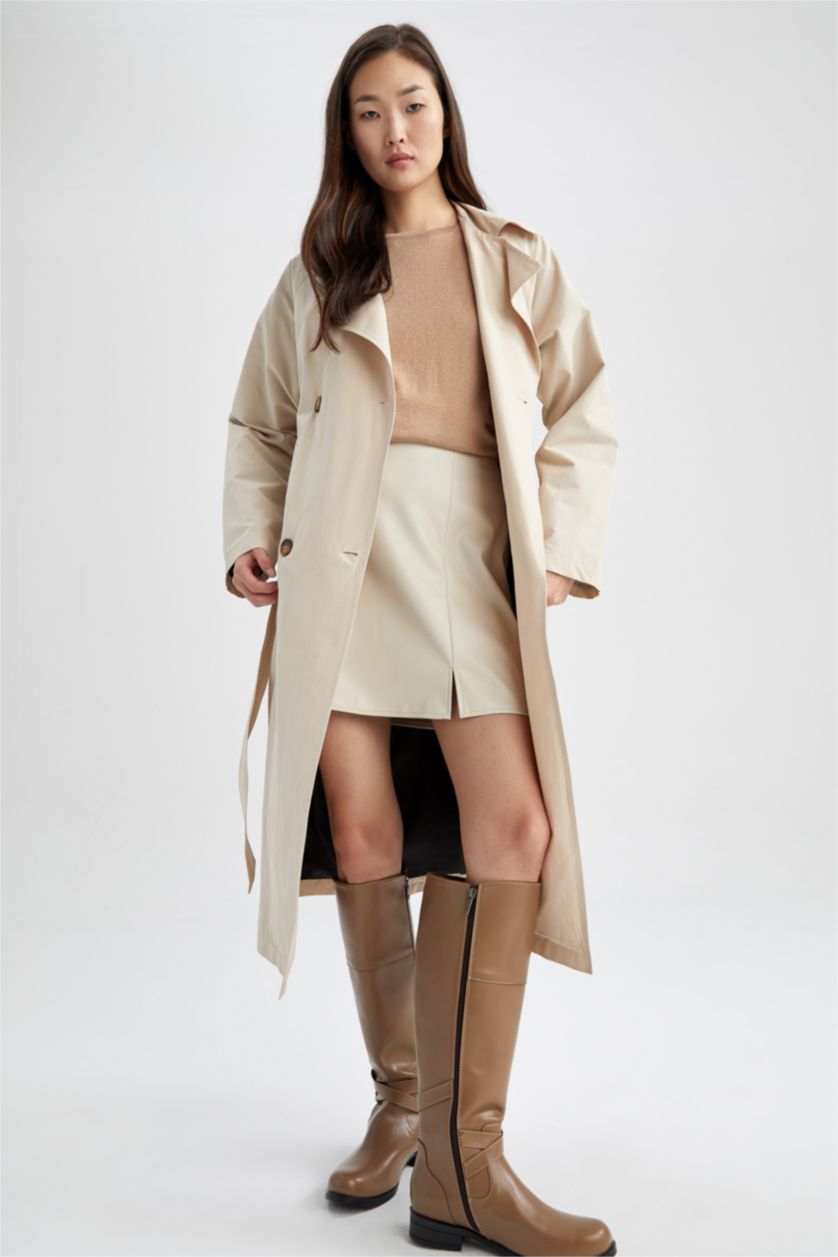 WOMAN Sand Trenchcoat