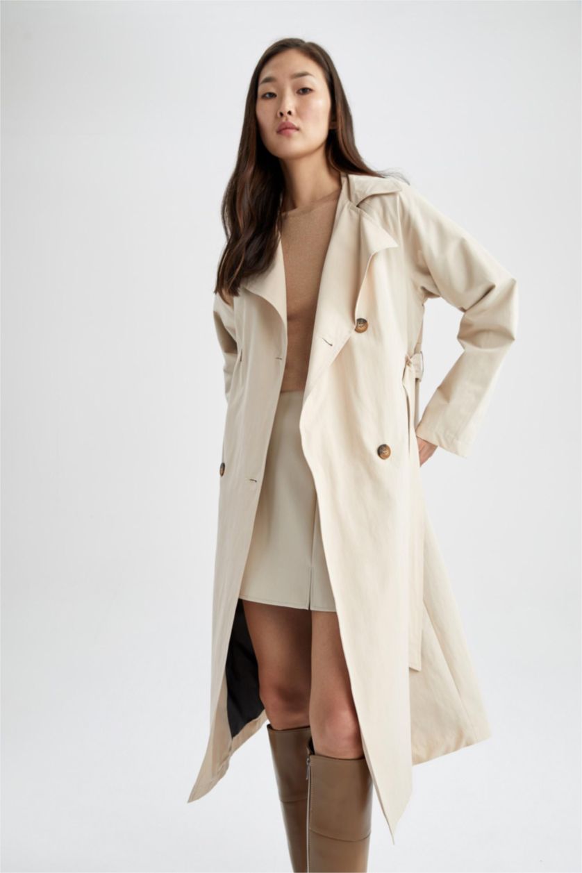 WOMAN Sand Trenchcoat