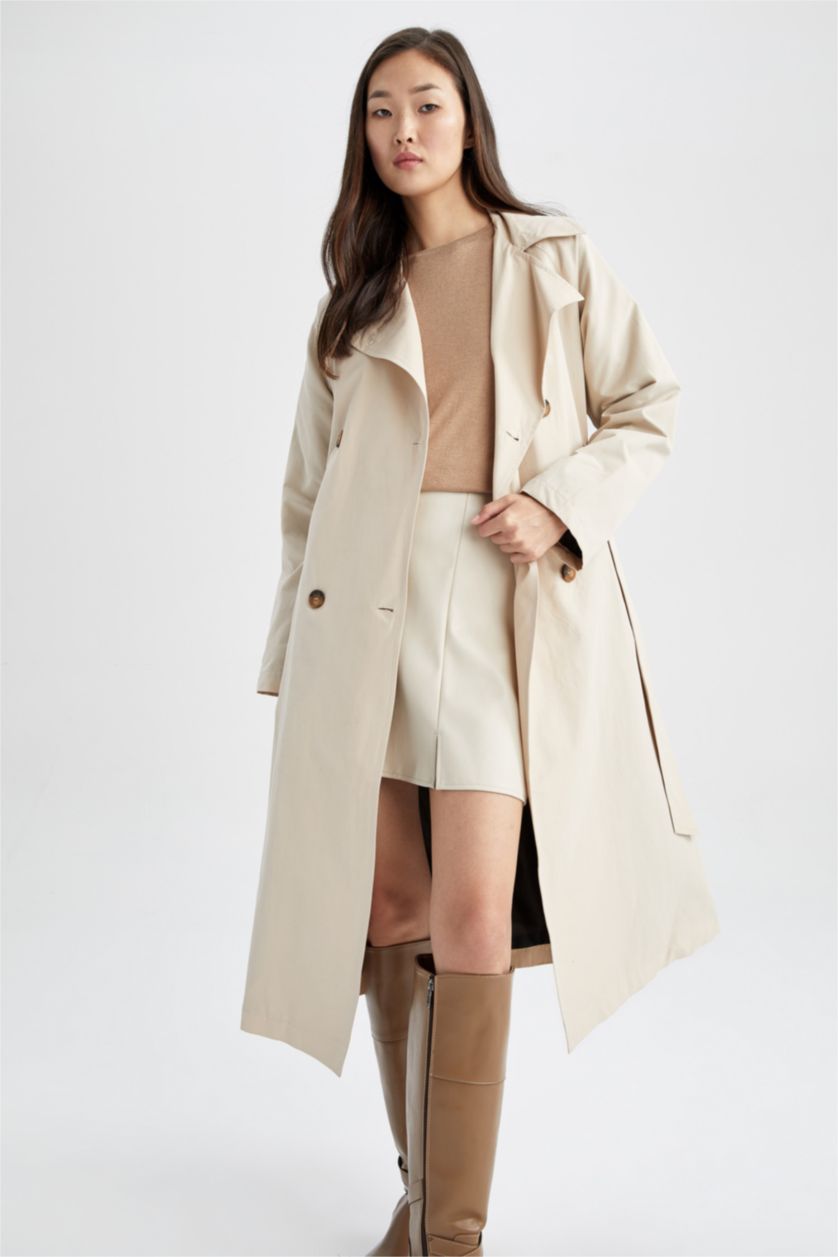 WOMAN Sand Trenchcoat