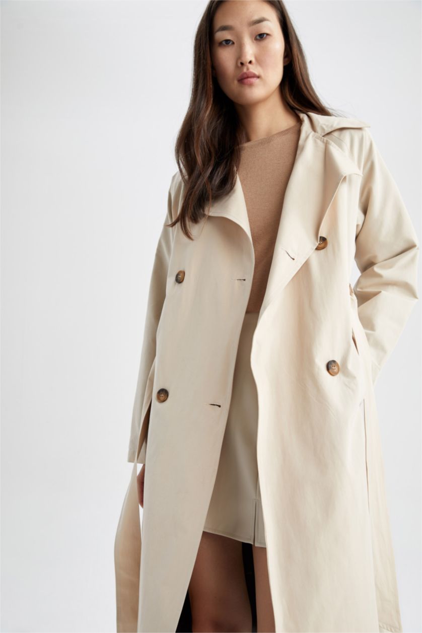 WOMAN Sand Trenchcoat