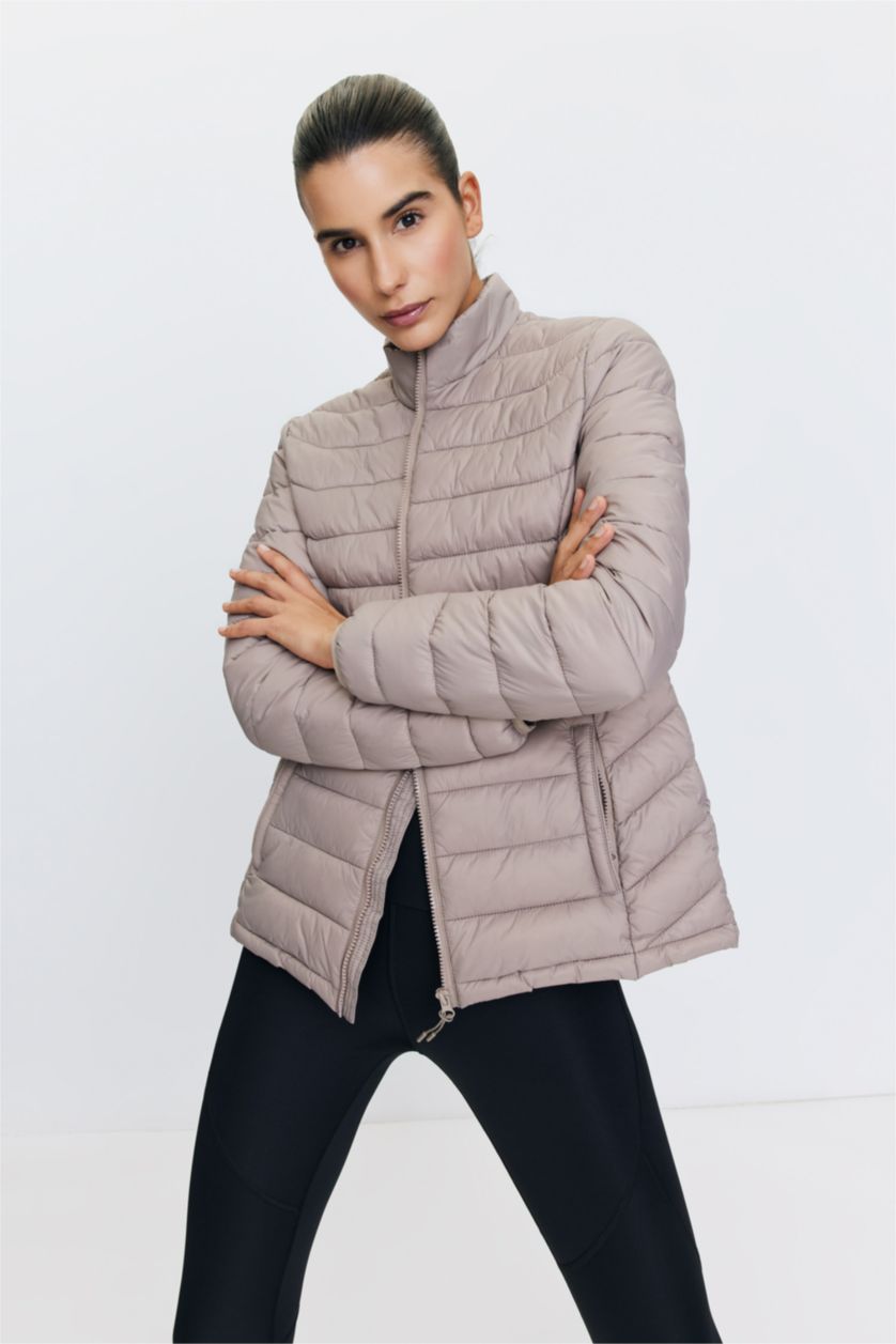 Woman Vison Water Repellent Windproof Defacto Fit Slim Fit Jacket