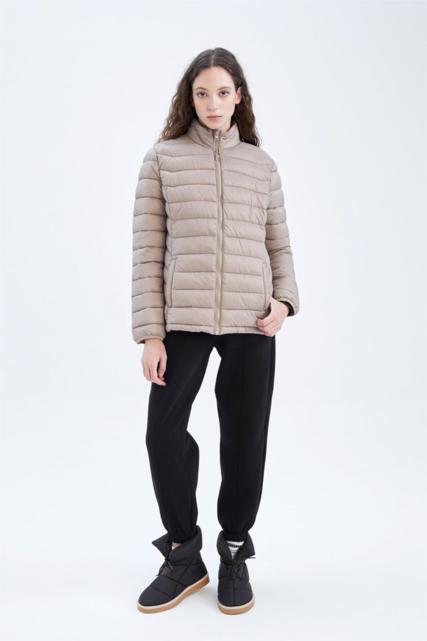 Woman Vison Water Repellent Windproof Defacto Fit Slim Fit Jacket