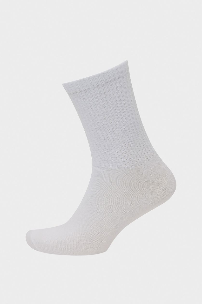 رجال أزرق جوارب طويلة قطن - 3 قطع