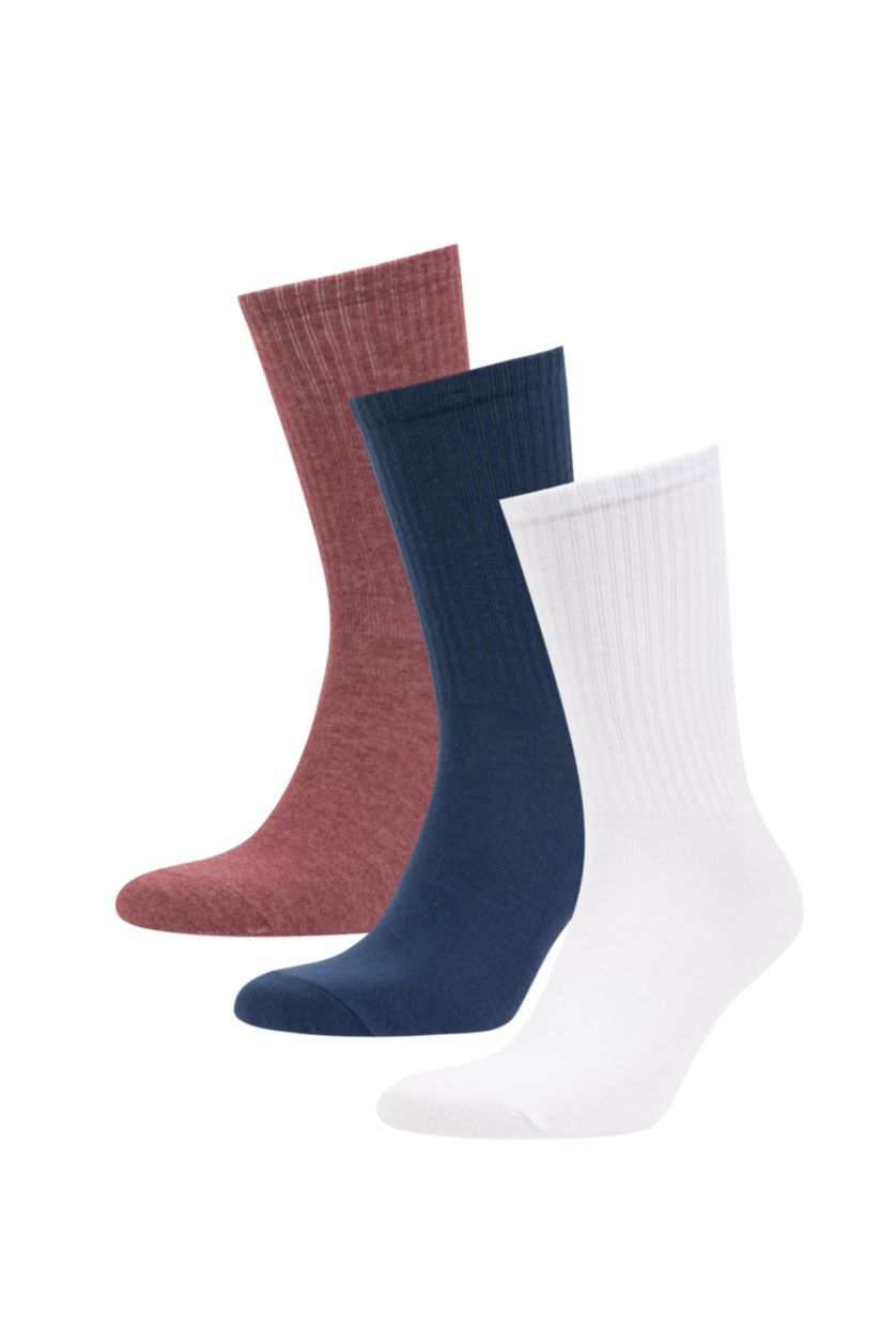 HOMME Marron Chaussettes Courtes Coton pour Homme - 3 Paires