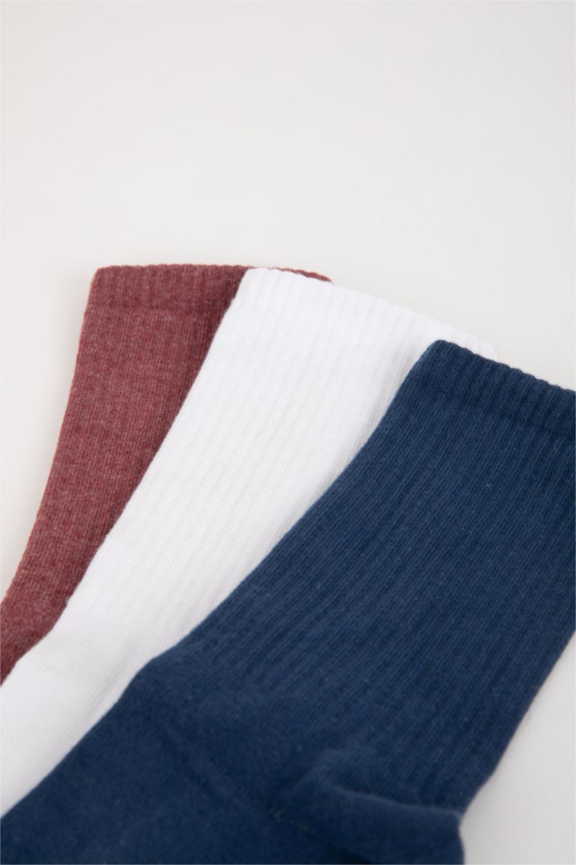 HOMME Marron Chaussettes Courtes Coton pour Homme - 3 Paires