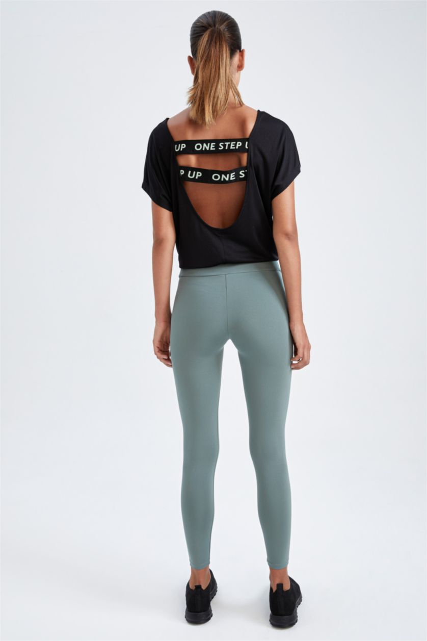 حريمي أخضر Sport Leggings