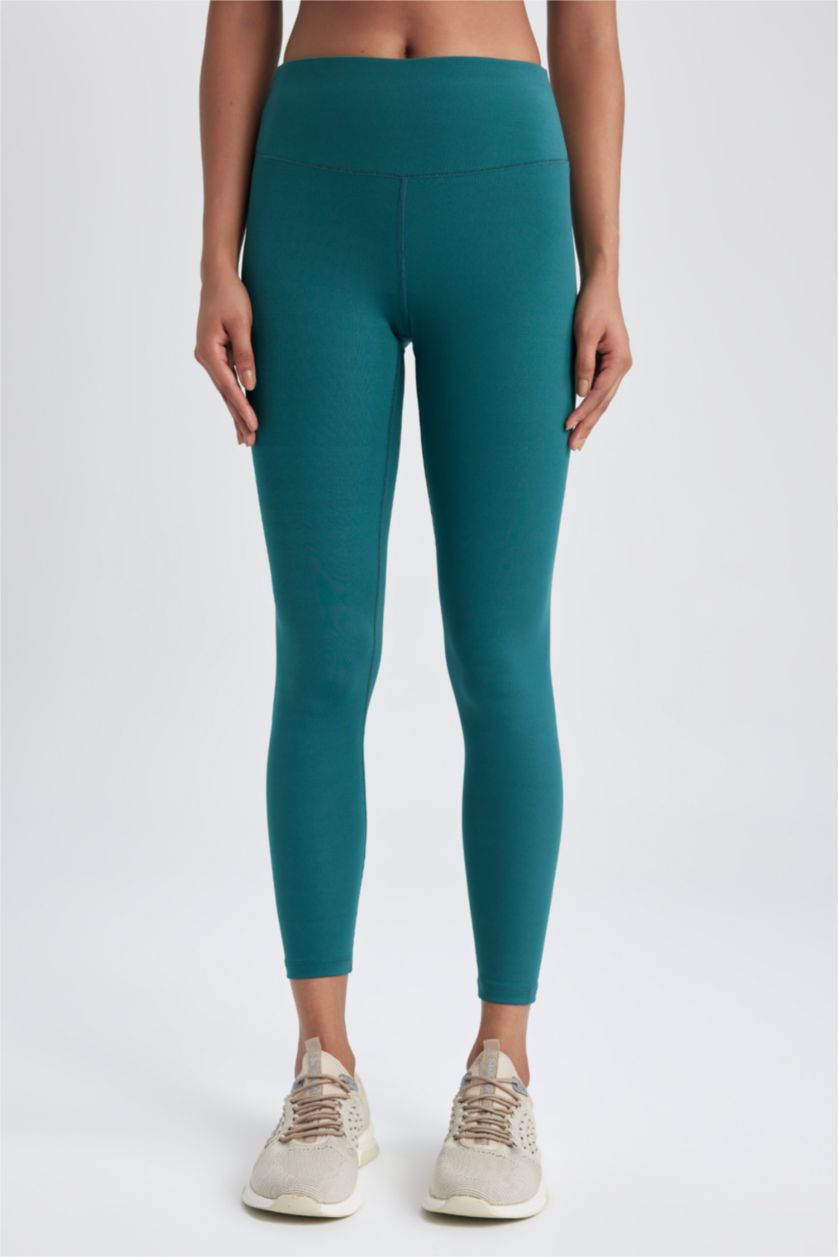 FEMME Vert Leggings à chevilles de DeFactofit