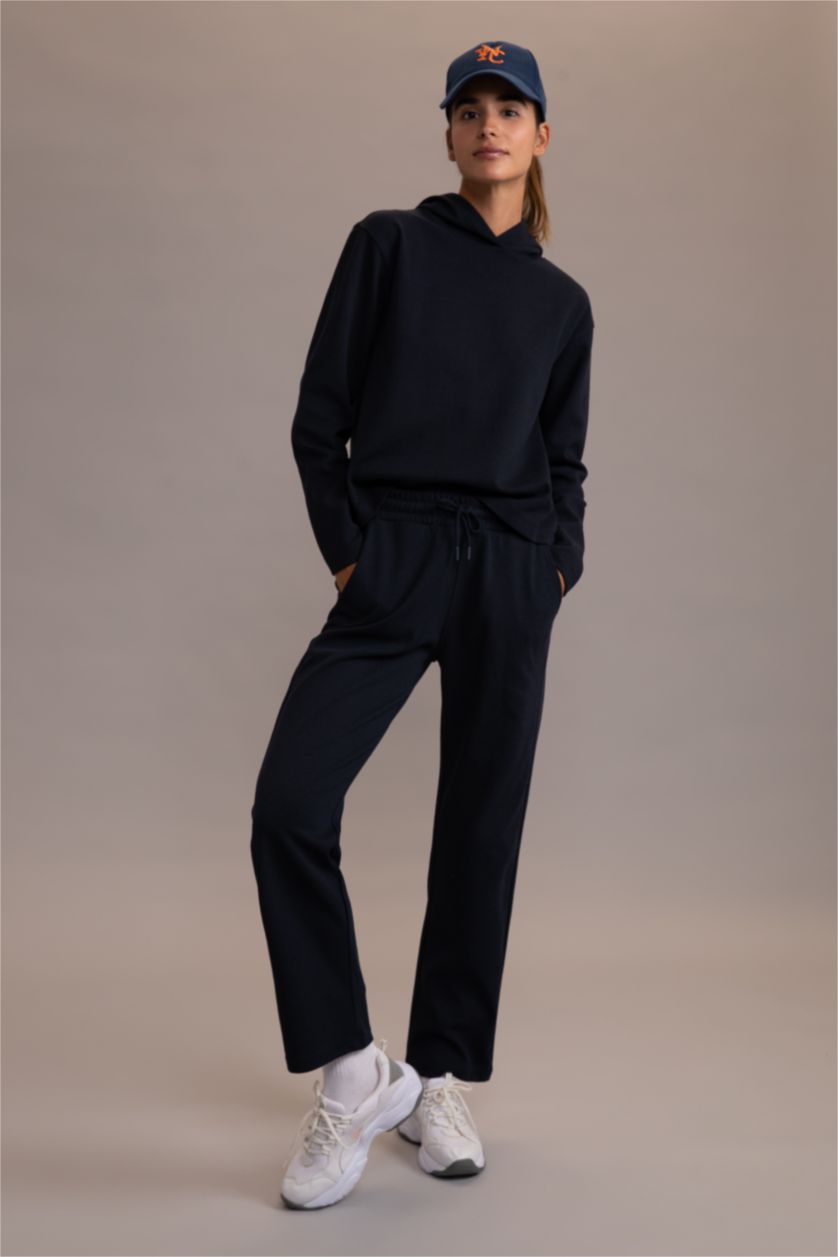 FEMME Marin Pantalon Coupe standard DeFactoFit Ourlet large