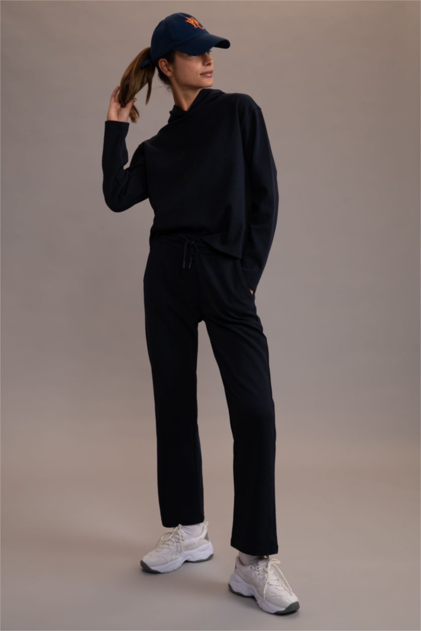 FEMME Marin Pantalon Coupe standard DeFactoFit Ourlet large