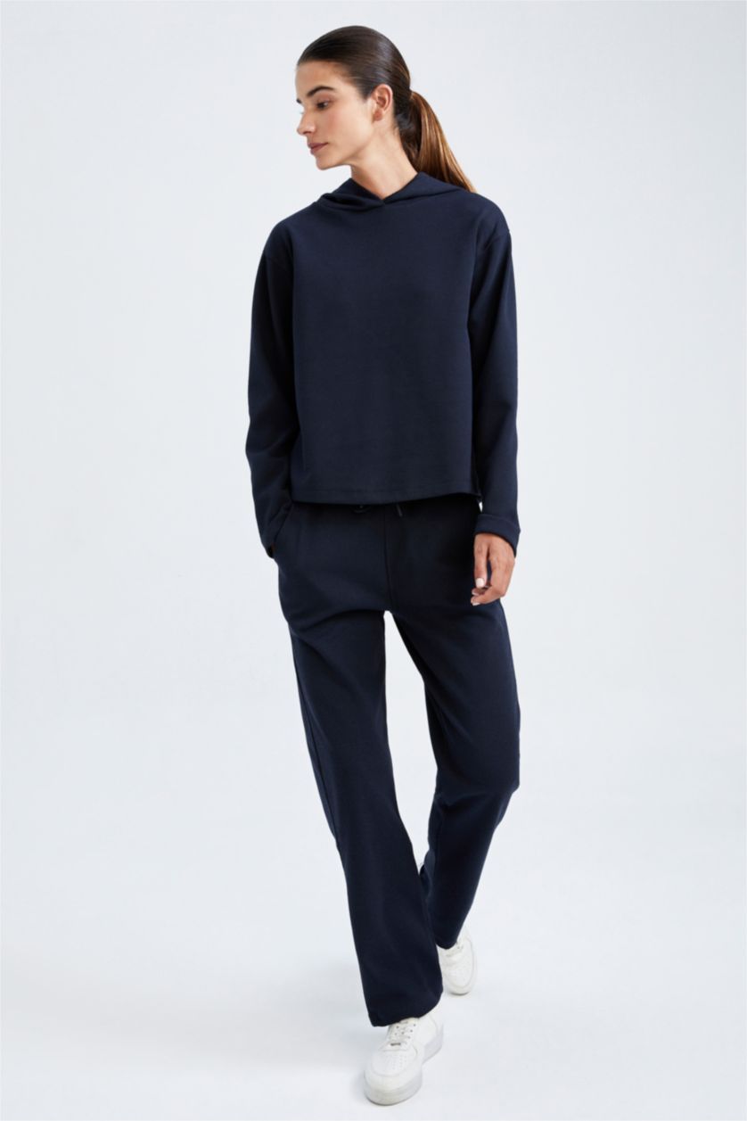 FEMME Marin Pantalon Coupe standard DeFactoFit Ourlet large