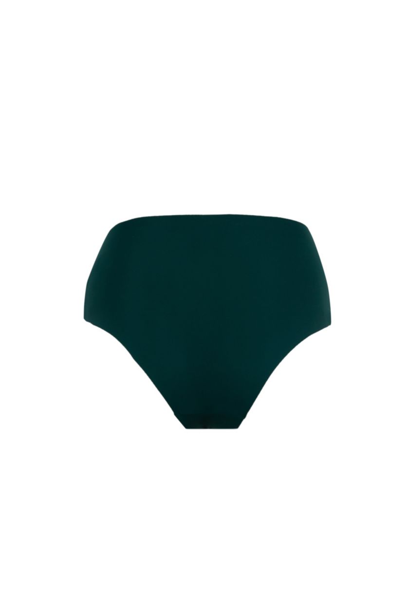 نساء أخضر غامق سروال داخلي من قماش الميكرو مطبوع بشعار من Fall In Love
