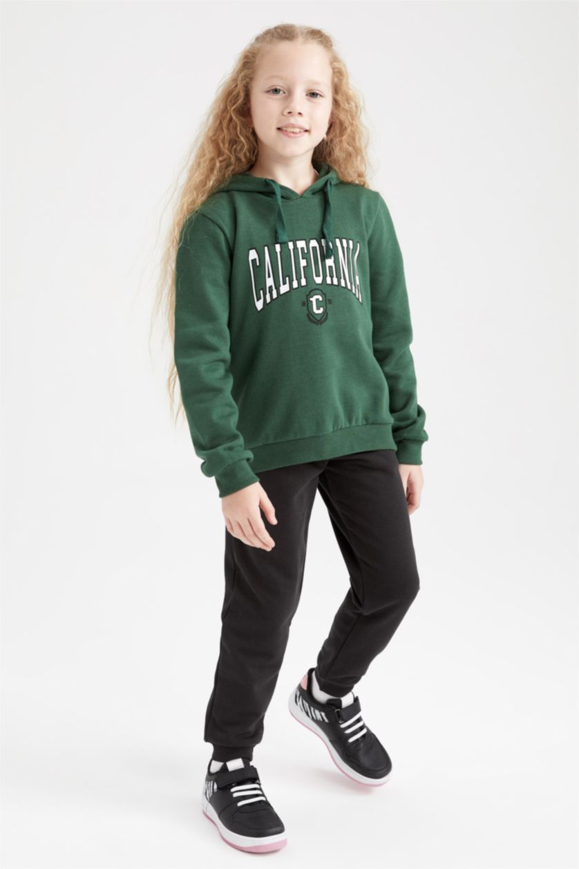 GIRLS & TEENS Black Girl Jogger Standard Fit Trousers