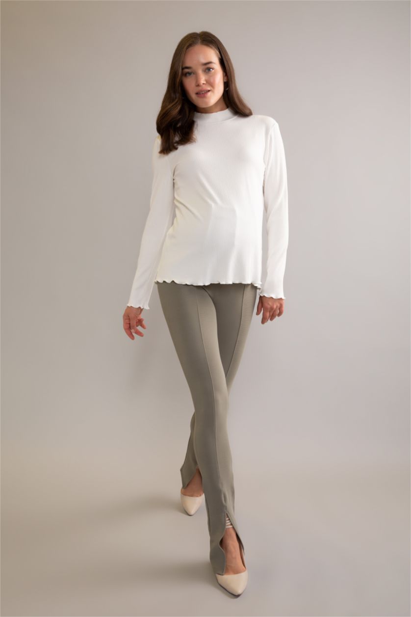 FEMME Kaki Bas de maternité