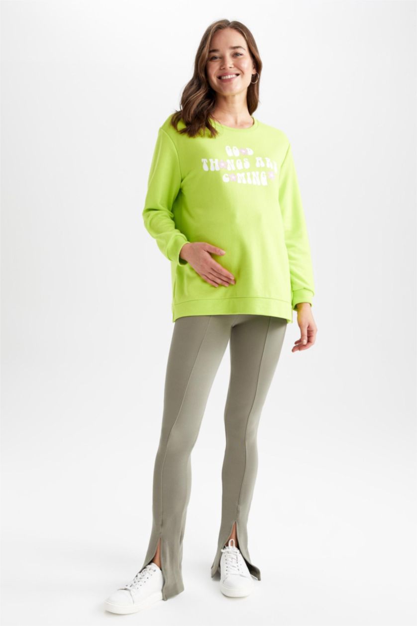 FEMME Kaki Bas de maternité