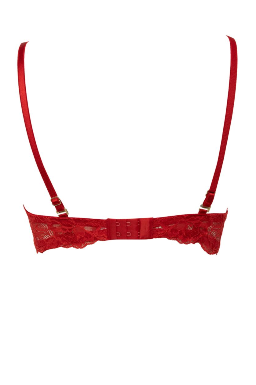 Kadın Kırmızı Dolgulu Push Up