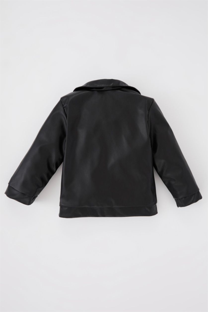 BABY BOY Black Boy Faux Leather Jacket