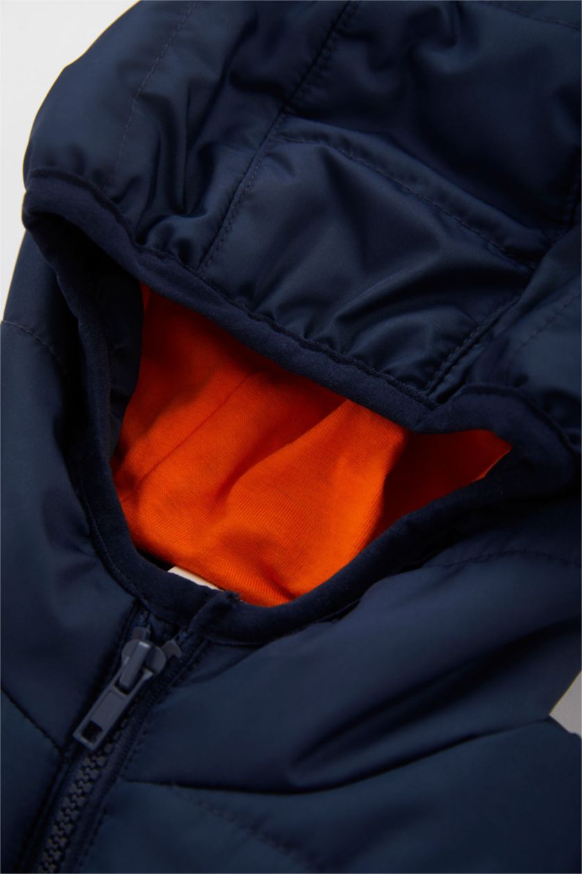 طفل صغير كحلي قمصلة يلك ولادي بغطاء للرأس