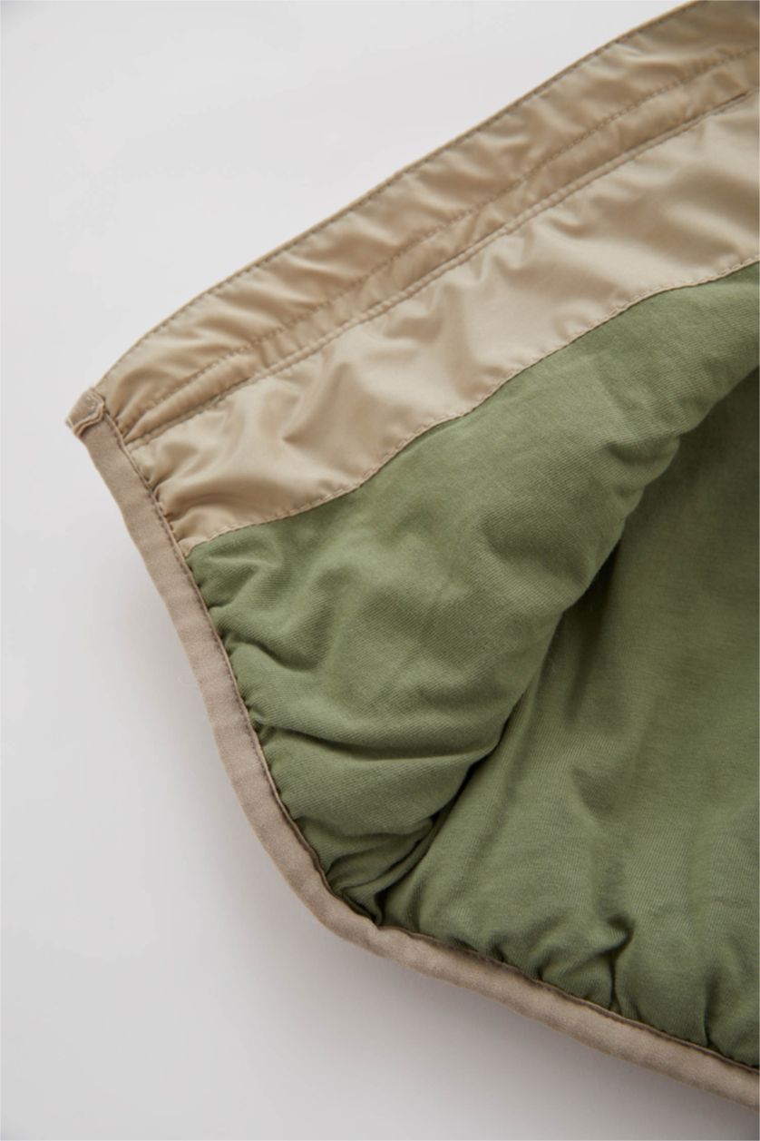 BÉBÉ GARÇON Beige Gilet Doudoune à col montant pour bébé garçon