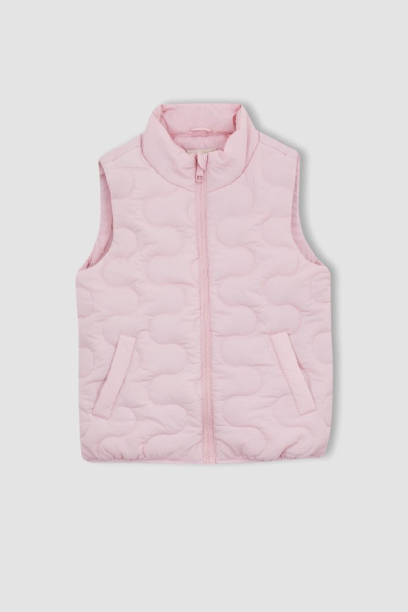 بناتي زهري فيست بامب بناتي بياقة عالية