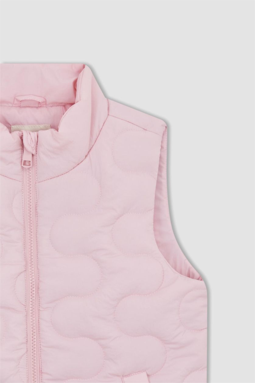 بناتي زهري فيست بامب بناتي بياقة عالية