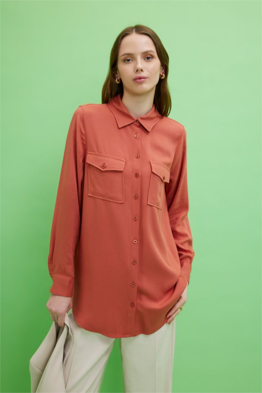 WOMAN Tile Regular Fit Belmando Long Sleeve Tunic