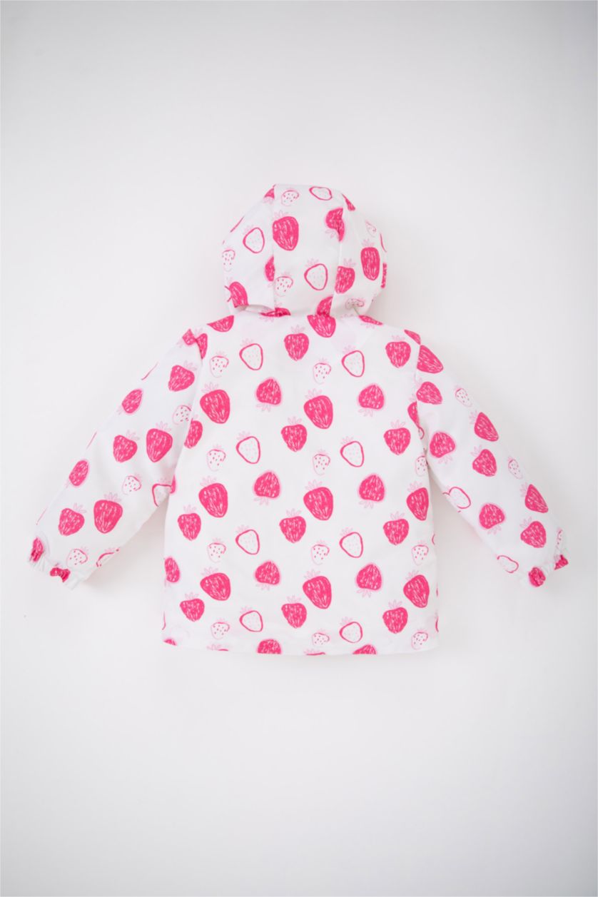 طفلة صغيرة سيموني جاكيت بناتي بكابيشون وتر برووف