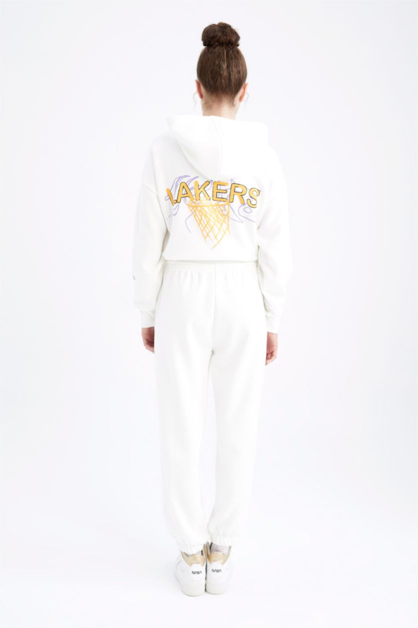 FEMME Écru Pantalon Coupe standard DeFactoFit Memphis Grizzlies