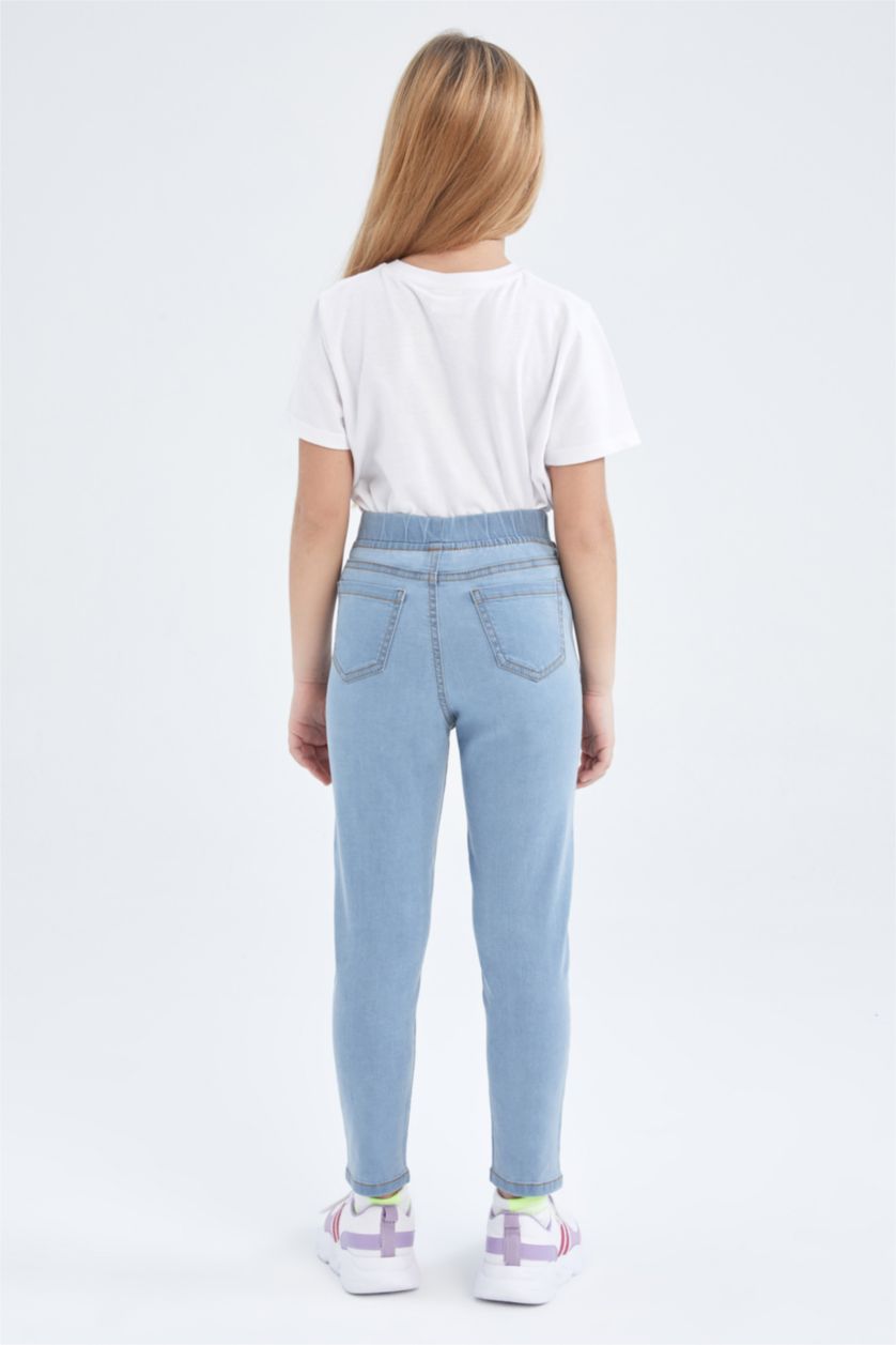 GIRLS & TEENS Ice Blue Girl Skinny Pants