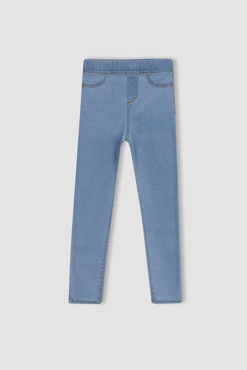 GIRLS & TEENS Ice Blue Girl Skinny Pants