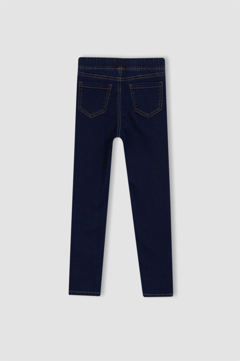 GIRLS & TEENS Dark Blue Girl Skinny Pants