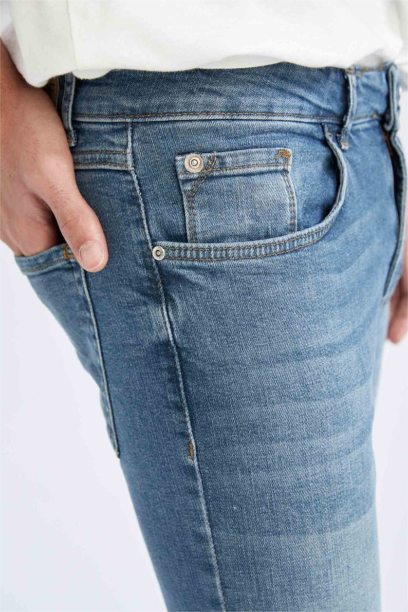 MAN Light Green Slim Fit Trousers