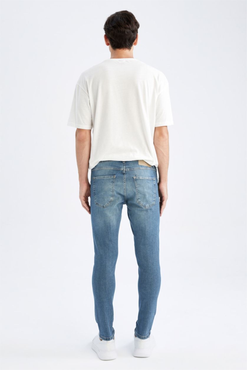 MAN Light Green Slim Fit Trousers